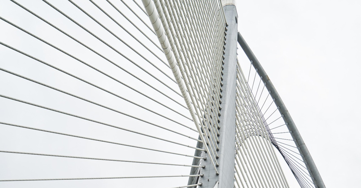 part  of a bridge
